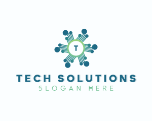 AI Digital Technology logo design