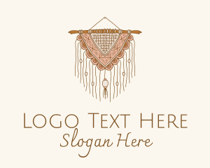 Handmade Boho Macrame Logo