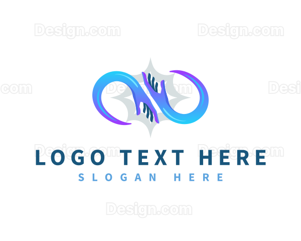 Infinity Hand Loop Logo