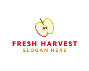 Apple Fruit Slice logo