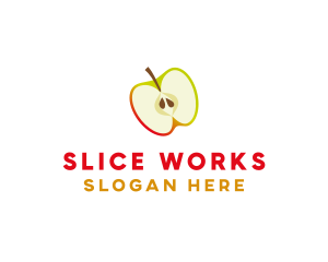 Apple Fruit Slice logo