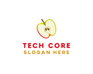 Apple Fruit Slice logo