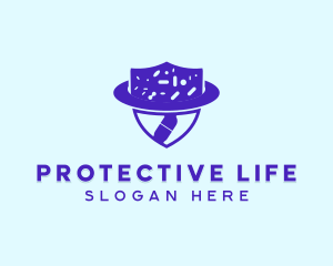 Medical Protection Shield logo design