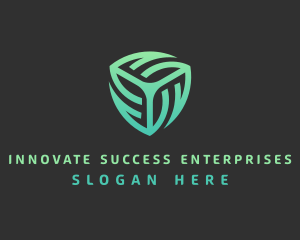 Modern Digital Enterprise logo design