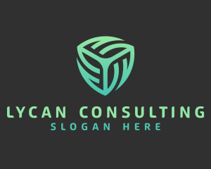 Modern Digital Enterprise logo design