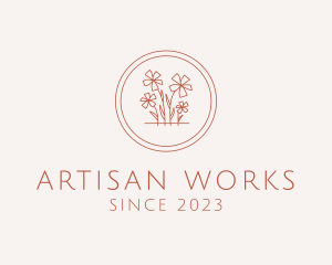 Artisan Flower Boutique  logo design