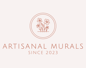 Artisan Flower Boutique  logo design