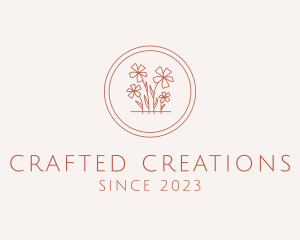 Artisan Flower Boutique  logo design