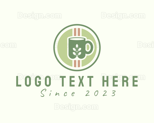 Organic Coffee Plant Logo