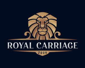 Royal Lion Crest logo design