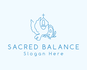 Holy Dove Parish Church logo design