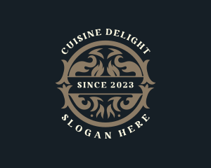 Luxury Culinary Cuisine logo design