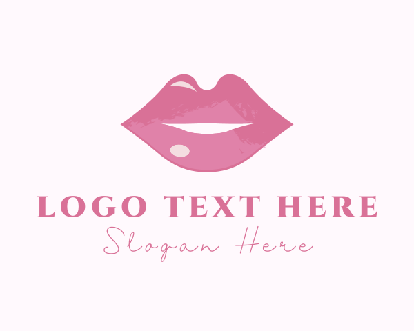 Lip Filler logo example 2