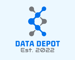 Digital Tech Data logo design