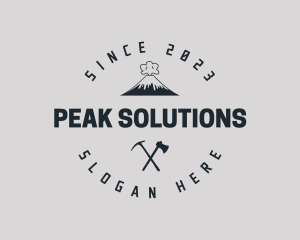 Mountain Peak Business logo design