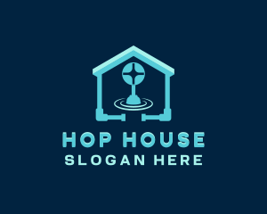 Plumbing House Repair logo design