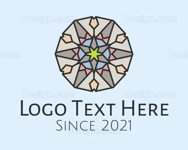 Decorative Lantern Star Logo