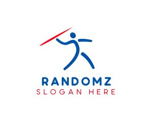 Sport Athlete Javelin logo