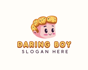 Croissant Bread Boy logo