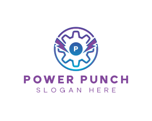 Industrial Gear Power logo design