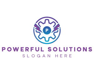 Industrial Gear Power logo design