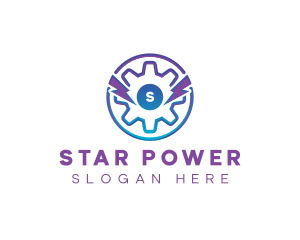 Industrial Gear Power logo design