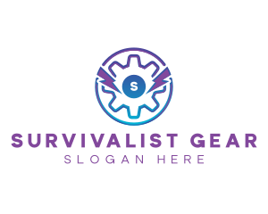 Industrial Gear Power logo design