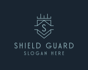 Shield Crown Brand logo design