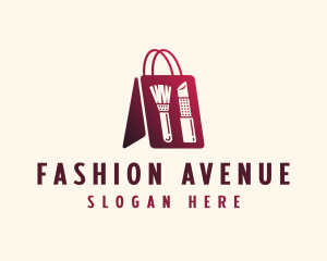 Makeup Cosmetics Shopping Bag  logo