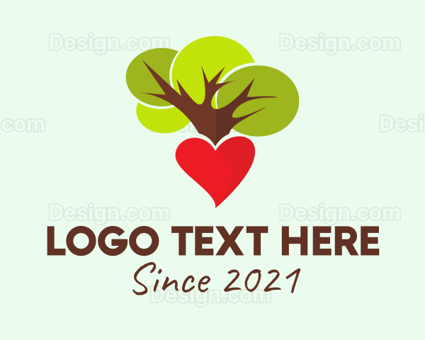 Heart Tree Environmental Logo