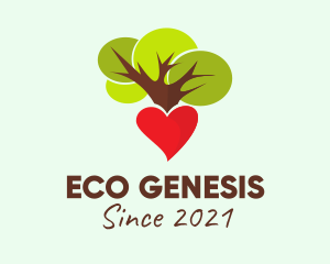 Heart Tree Environmental  logo design