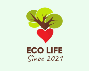 Heart Tree Environmental  logo design