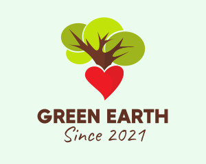 Heart Tree Environmental  logo design