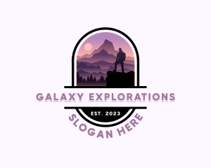 Mountain Peak Adventure logo design