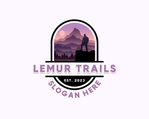 Mountain Peak Adventure logo design