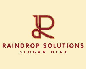 Startup Modern Business Letter R logo design