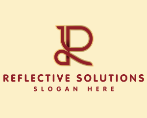 Startup Modern Business Letter R logo design