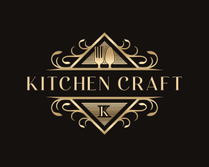 Utensil Spoon Fork logo design