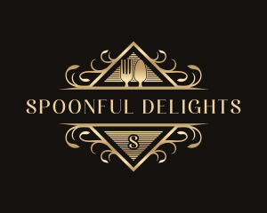 Utensil Spoon Fork logo design