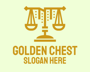 Golden Scale Residence logo design