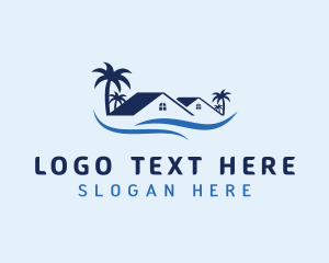 Blue Vacation House logo