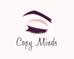 Beauty Makeup Eyelashes Logo