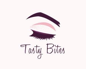 Beauty Makeup Eyelashes Logo