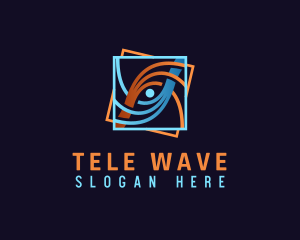 Tech Wave Network logo design