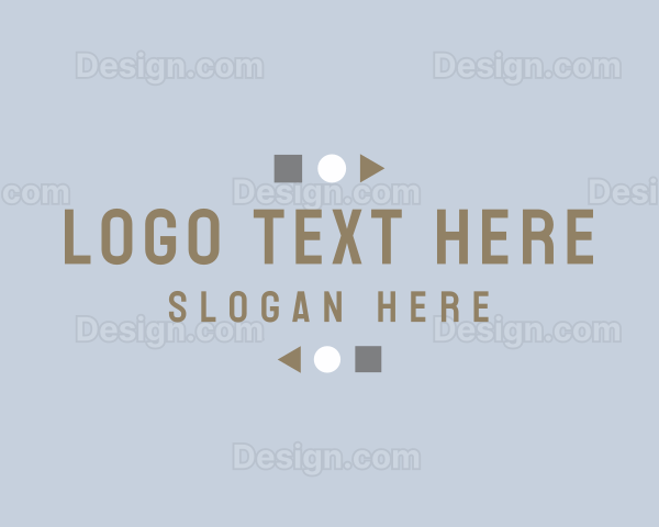 Geometric Shape Craft Logo