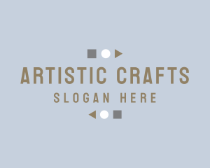 Geometric Shape Craft logo design