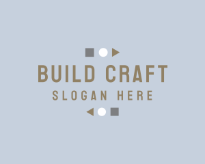 Geometric Shape Craft logo design