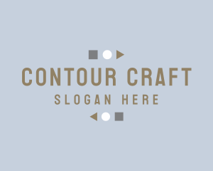 Geometric Shape Craft logo design