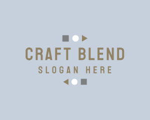 Geometric Shape Craft logo design