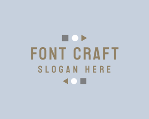 Geometric Shape Craft logo design